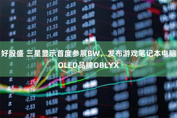 好股盛 三星显示首度参展BW，发布游戏笔记本电脑OLED品牌OBLYX